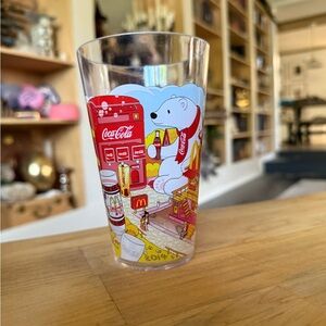 BOGO McDonald’s 2025 Coca Cola Polar Bear plastic cup